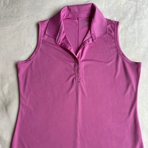 Nike Golf Tour Performance Dri-fit Pink Sleeveless Shirt Size XL